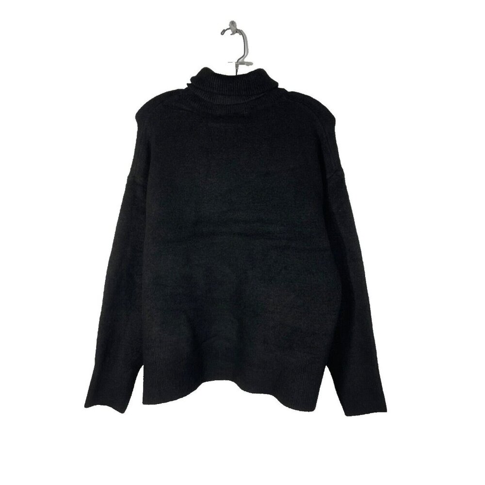 The Cuddle Collab X Target CAT LADY Turtleneck Sweater Large Black - Picture 3 of 8